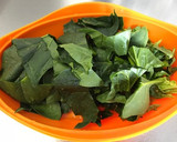 ほうれん草と竹輪のわさび醤油和え作り方1写真