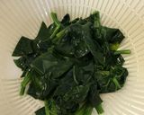 ほうれん草と竹輪のわさび醤油和え作り方2写真