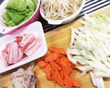 お野菜ドッサリ堅焼きそば作り方1写真
