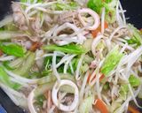 お野菜ドッサリ堅焼きそば作り方4写真