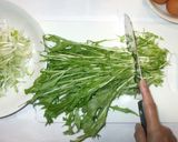 水菜の卵炒め♪簡単作り方2写真