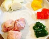 鶏もも肉とピーマンの甘辛煮☆作り方1写真