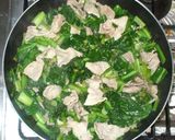豚肉と小松菜の酢炒め♪簡単作り方8写真