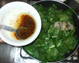 豚肉と小松菜の酢炒め♪簡単作り方7写真