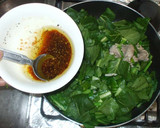 豚肉と小松菜の酢炒め♪簡単作り方7写真