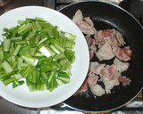 豚肉と小松菜の酢炒め♪簡単作り方5写真