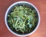 サク旨！海老と春菊のかき揚げ作り方1写真