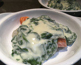 簡単すぎ！鮭とほうれん草のグラタン作り方6写真