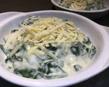 簡単すぎ！鮭とほうれん草のグラタン作り方7写真
