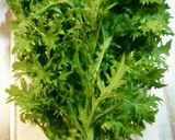 わさび菜と豚バラのマヨ炒め作り方1写真