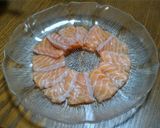 身近な調味料で♪和風サーモンカルパッチョ作り方2写真