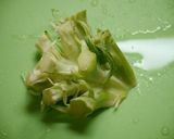 節約！ブロッコリーの芯でチーズ焼き作り方1写真