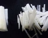 簡単★あと1品【大根と豆苗の中華和え】作り方3写真