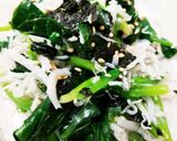つわり♡小松菜しらす★カルシウム酢の物作り方7写真