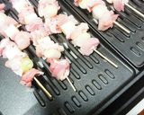 ホットプレートでお手軽＆ふっくら焼き鳥♡作り方5写真