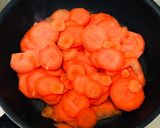 千切り不要!輪切りでにんじんしりしり風作り方3写真