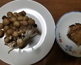 干し平茸のダシが旨い味噌汁・ブナシメジ作り方2写真