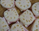 れんこんとベーコンのチーズ焼き♪作り方5写真