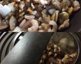 炊飯器で簡単海鮮ご飯 卵餡かけ作り方3写真