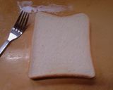1人分　チーズフレンチトースト　簡単朝食作り方1写真
