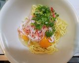 かに玉風甘酢あんかけ焼きそば！作り方2写真