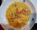 かに玉風甘酢あんかけ焼きそば！作り方6写真