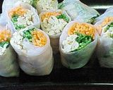 金のゴマダレ味生春巻き♪作り方6写真
