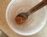 味噌風味。納豆と餃子のまぜご飯作り方2写真
