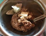 味噌風味。納豆と餃子のまぜご飯作り方3写真