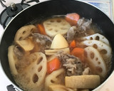 根菜の煮物作り方2写真