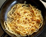 カレーの次の日はインディアンスパゲッティ作り方4写真