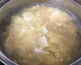 簡単！サラダチキンde卵スープ作り方5写真