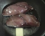 ぶりの塩糀バター焼き作り方2写真