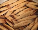 味付け牛蒡の天ぷら作り方4写真
