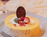 しっとりミルキィいちごのロールケーキ作り方36写真