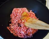 作り置きおかず　味噌そぼろ作り方1写真