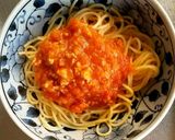 ミートソースボロニア風作り方6写真