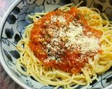 ミートソースボロニア風作り方8写真