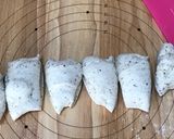 太めでミルクフランスの餡子入り作り方2写真