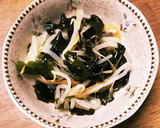 節約 もやしとわかめの中華和え作り方7写真