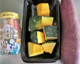 サツマイモとかぼちゃのなめ茸味焼作り方1写真