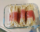＊えのきの豚肉巻き蒸し＊作り方3写真