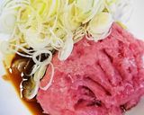おつまみ☆ごま油が合う◎ネギトロのり巻き作り方1写真