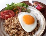 エスニック風♪ピリ辛旨ひき肉チャーハン作り方4写真