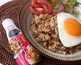 エスニック風♪ピリ辛旨ひき肉チャーハン作り方5写真