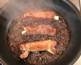 豚ヒレ&ベーコン＆ネギ巻き焼き作り方5写真