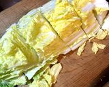 白菜のオイル茹で、甜麺醤風甘酒味噌タレ作り方2写真