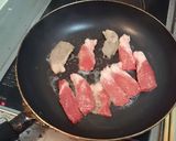 牛肉と林檎のソテー作り方4写真