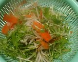 温鶏胸肉サラダ作り方2写真