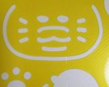 簡単キャラのパンケーキ＊ステンシルシート作り方1写真